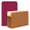 Smead Pocket Folder, 5.25", Manila/Redrope, PK50 74810